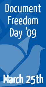 Document Freedom Day 2009